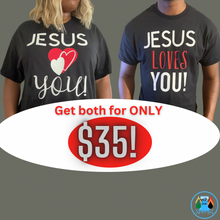 Load image into Gallery viewer, Power couple T-shirts ( 2 styles)
