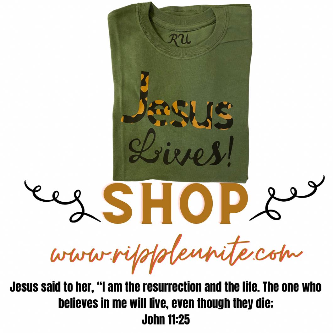 Jesus lives T-shirt